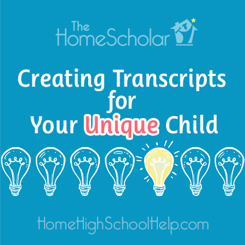 Creating Transcripts for Your Unique Child – Free Workshop