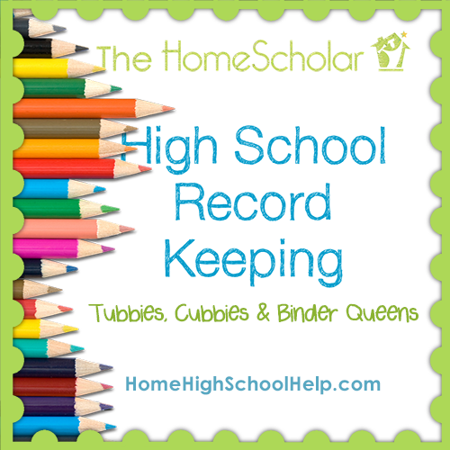 homeschool record keeping